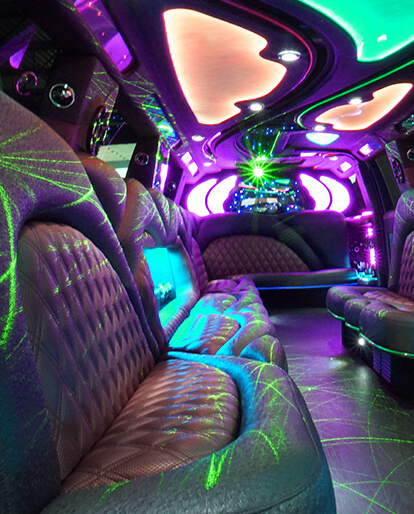 party bus interior