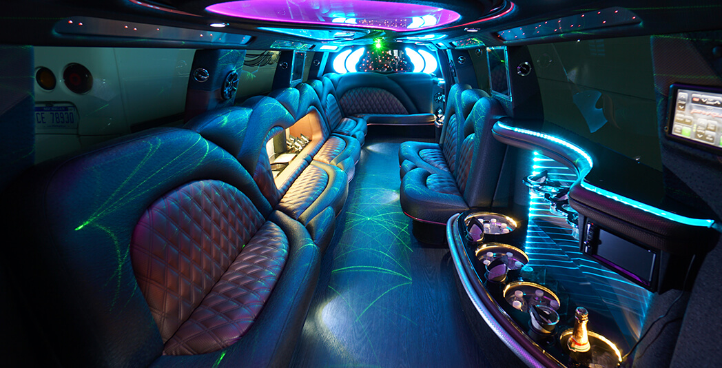 party bus interior